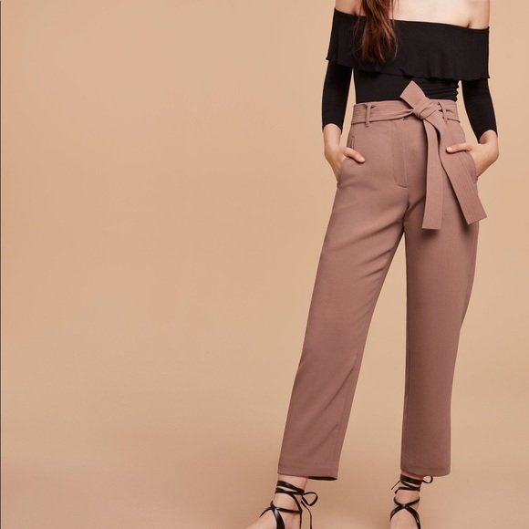 Aritzia Wilfred tie front pants - Picture 3 of 4
